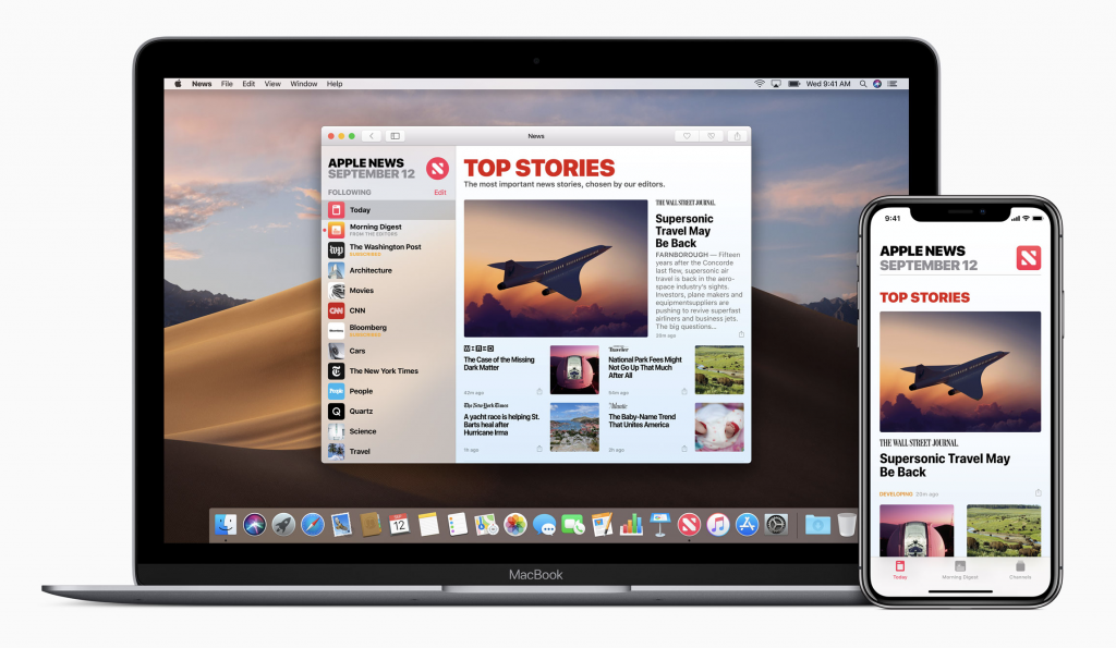 Apple News、Apple 付費新聞服務