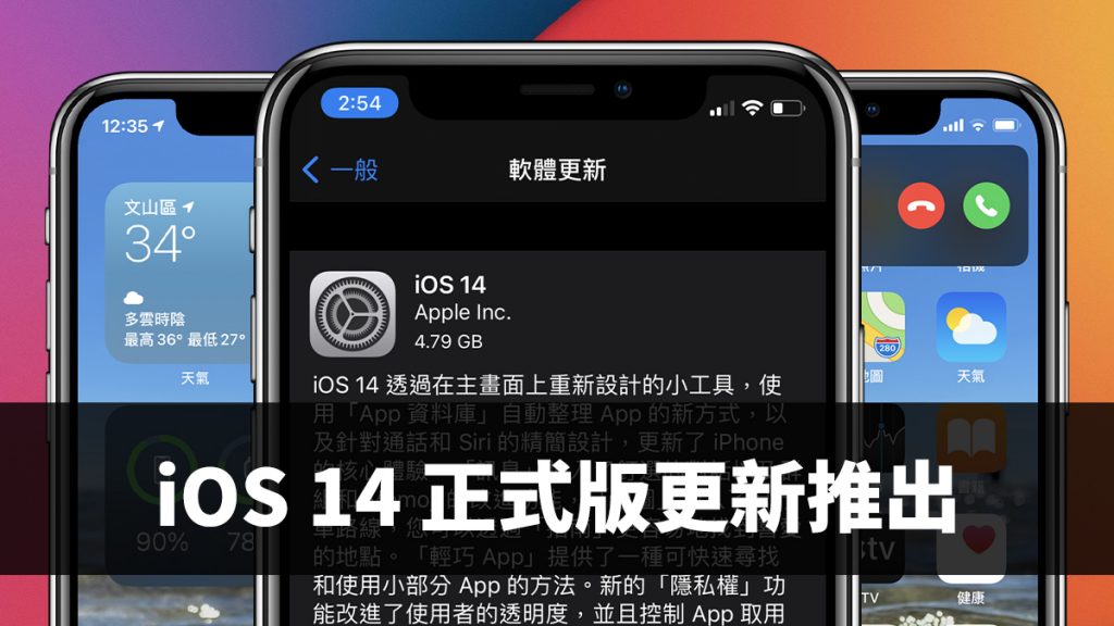 iOS 14 更新