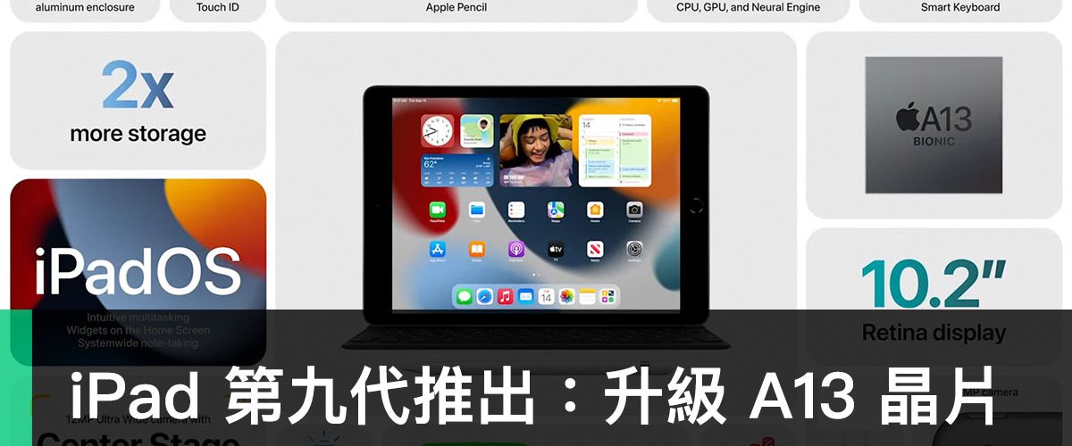 第九代 iPad、A13