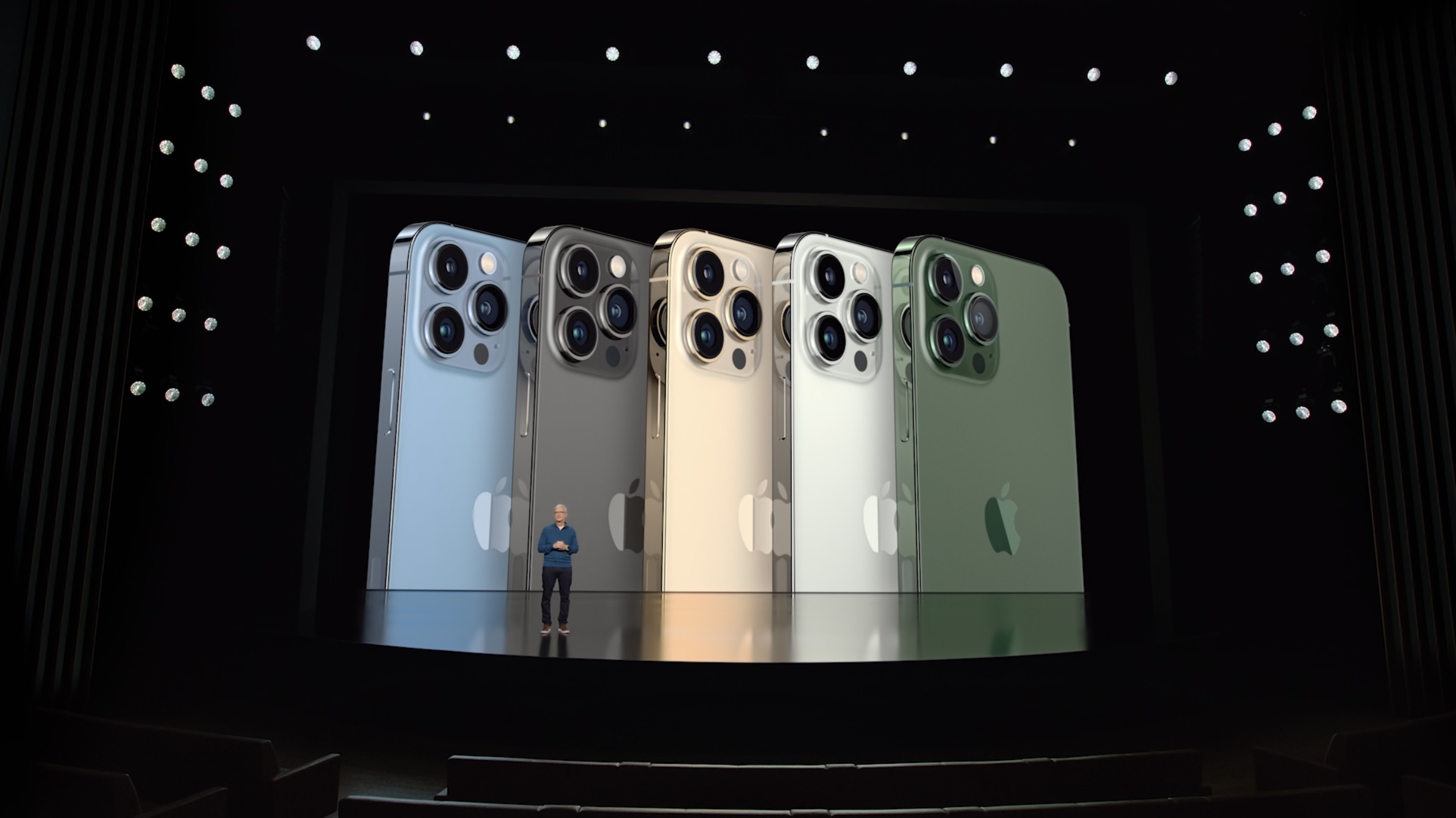 iPhone 13 綠色、iPhone 13 Pro 松嶺青色、Apple 2022 春季發表會