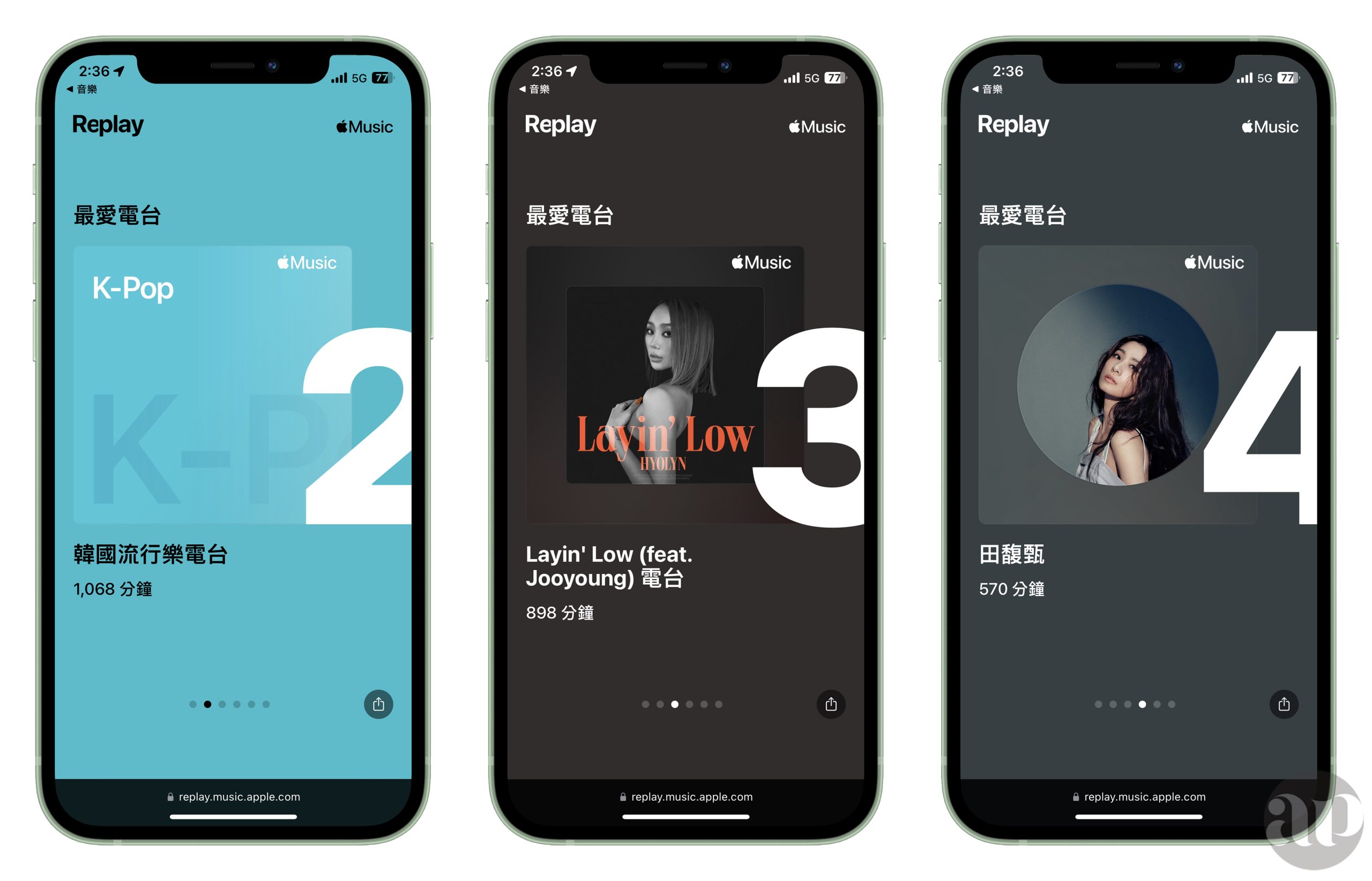 Apple Music Replay、2022 年度音樂回顧