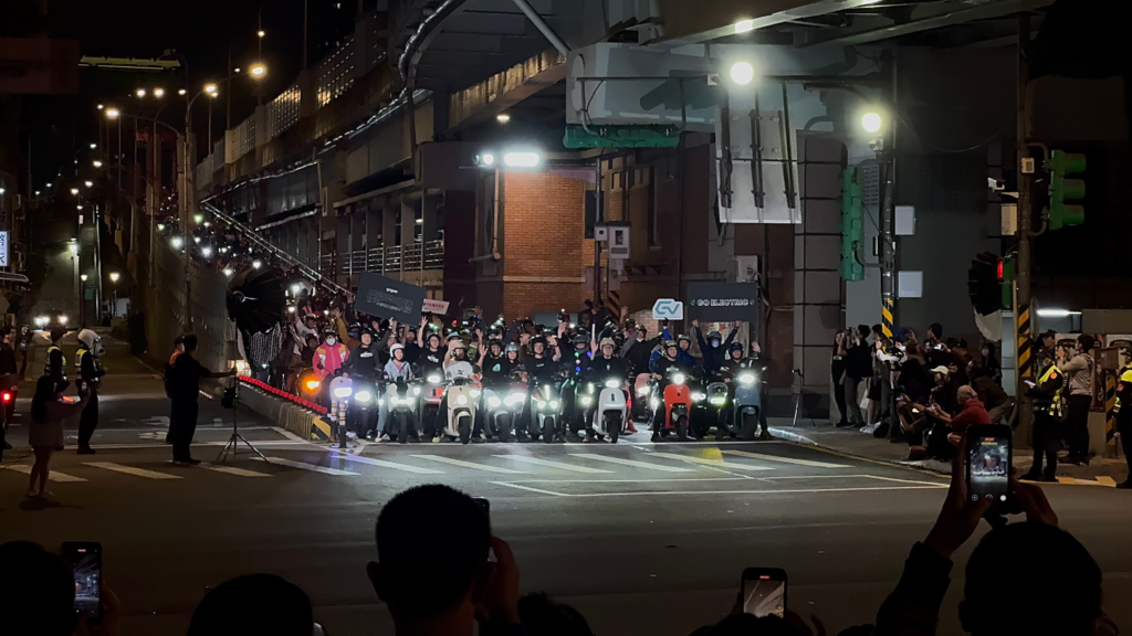 Gogoro、快閃台北橋、快閃高雄港、百Go夜行
