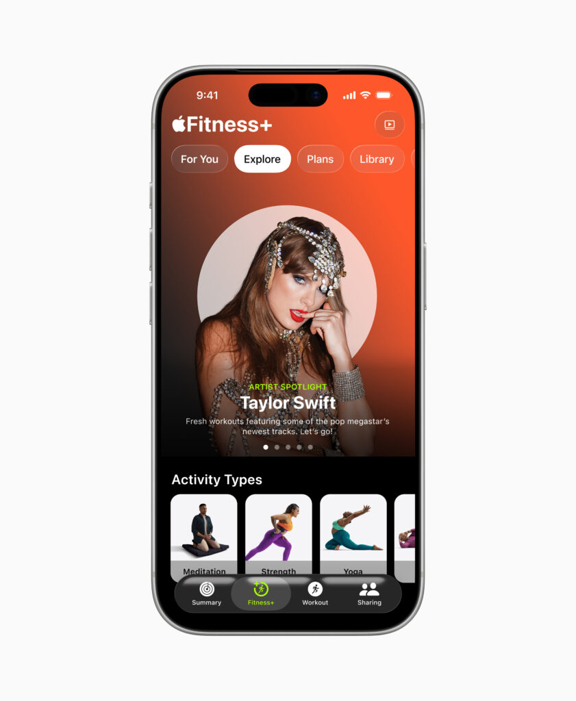 Apple Fitness+ 即將登台