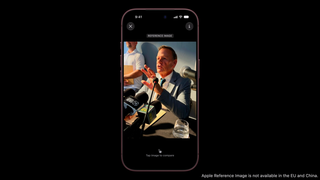 iPhone 18 Pro 相機、Apple 參考照片、數位簽章
