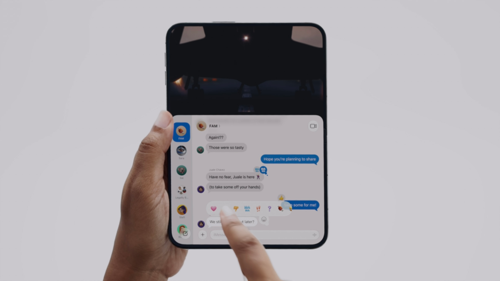 iPhone Duo 全新 iOS 27 互動體驗、分割畫面